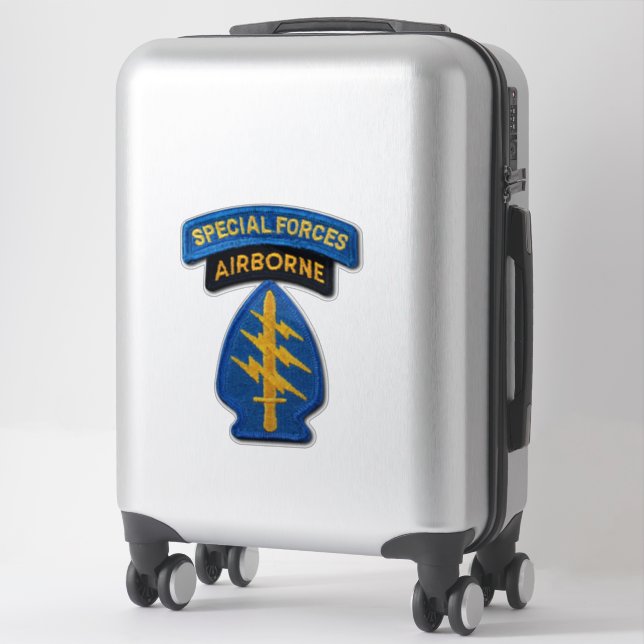 Sticker Les groupes des forces spéciales de l'Armée de ter (Sur valise)