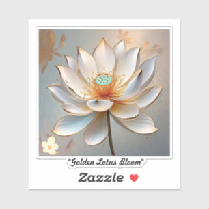 Sticker "Les pétales de Lotus se déplient"
