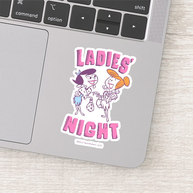 Sticker Les Pierrafeu | Betty & Wilma - La nuit des dames (Détail)