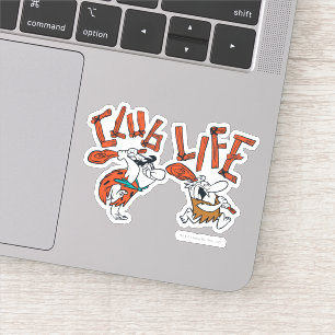 Sticker Les Pierrafeu   Fred & Barney - Club Life
