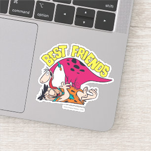 Sticker Les Pierrafeu Fred & Dino - Les meilleurs amis