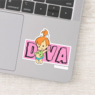 Sticker Les Pierrafeu  Galets - Petit Diva