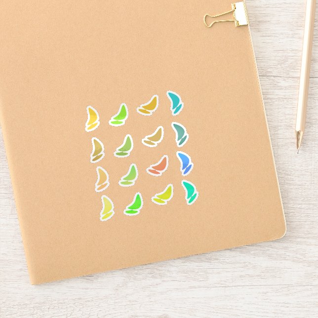 Sticker Les plaisirs du surf (Carnet)