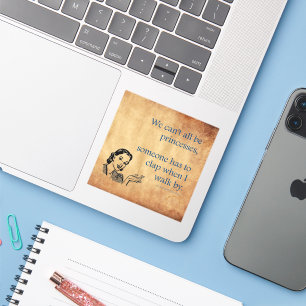 Sticker Les princesses de SlipperyJoe applaudissent affich