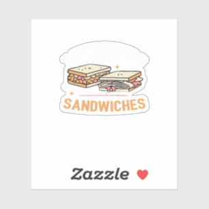 Sticker Les Restes Sont Pour Quitters Sandwichers Essentie