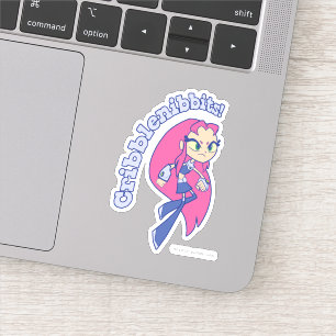 Sticker Les titans de l'adolescence vont !   Starfire