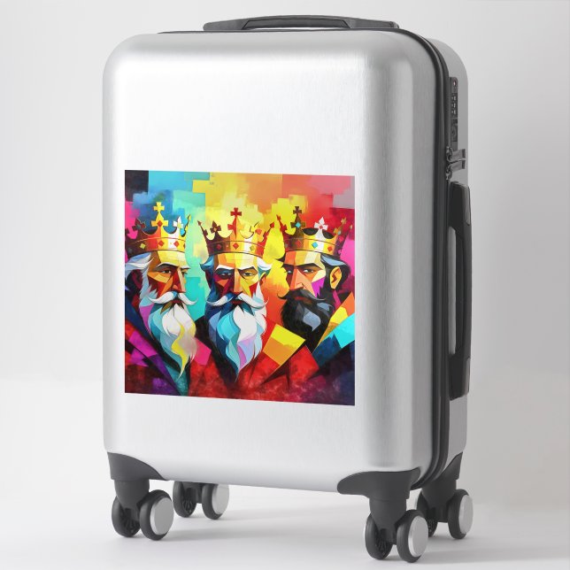Sticker Les Trois Rois (Sur valise)