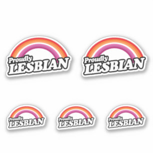 Sticker Lesbiennes et Fières