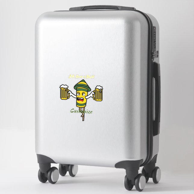 Sticker Let's Have a Blast Thunder Cove (Sur valise)
