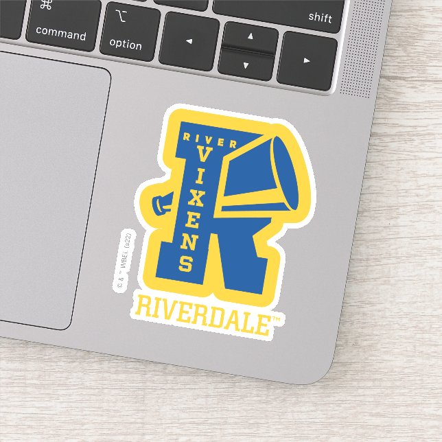 Sticker Letterman River Vixens (Détail)