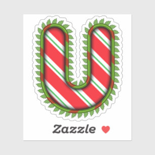 Sticker Lettre Noël R