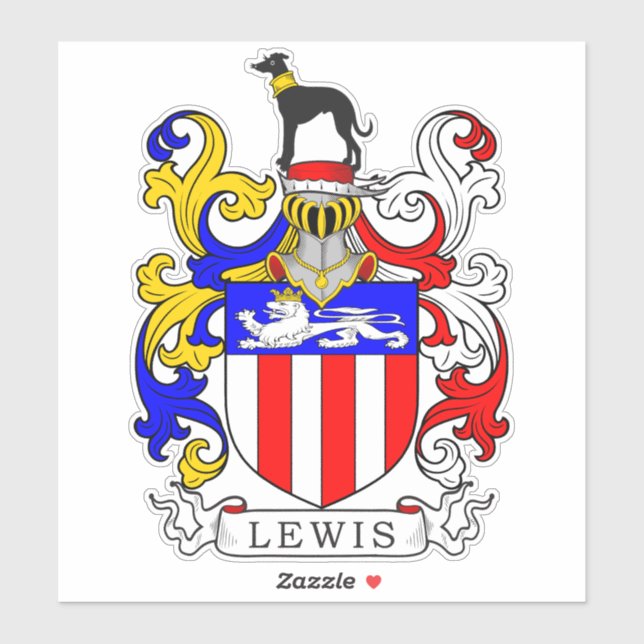 Sticker Lewis Family Crest (Feuille)
