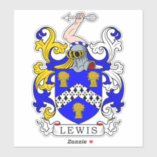 Sticker Lewis Family Crest