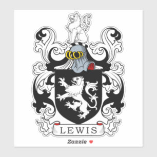 Sticker Lewis Family Crest