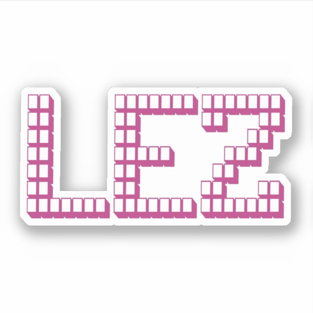 STICKER LEZ (Devant)