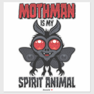 Sticker L'homme aux ailes de papillon est mon animal spiri