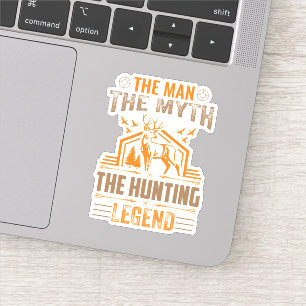 Sticker L'homme, le mythe, la légende de la chasse - Cabin