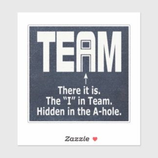 Sticker L'I in Team