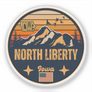 Sticker Liberté du Nord, Iowa
