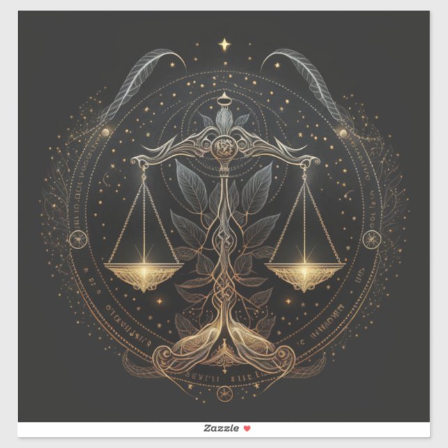 Sticker Libra Vinyl (Feuille)