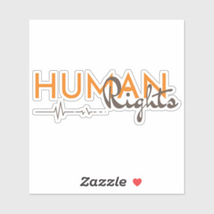 Sticker Lifeline to Human Rights
