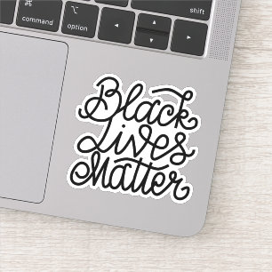 Sticker L'importance des vies noires
