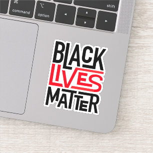 Sticker L'importance des vies noires  Droits égaux