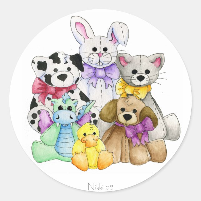 Sticker Line Up (Devant)