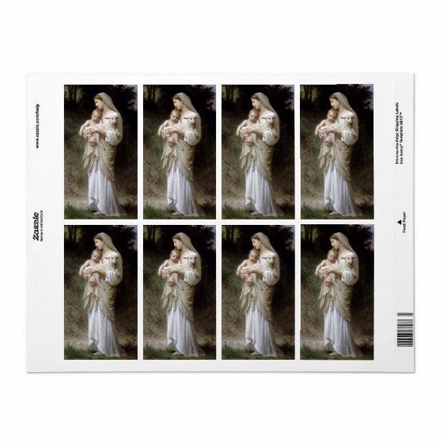 Sticker L'Innocence / Étiquette de adresse (Feuille entière)