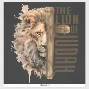 Sticker Lion de Juda Vinyl
