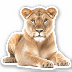 Sticker Lionne
