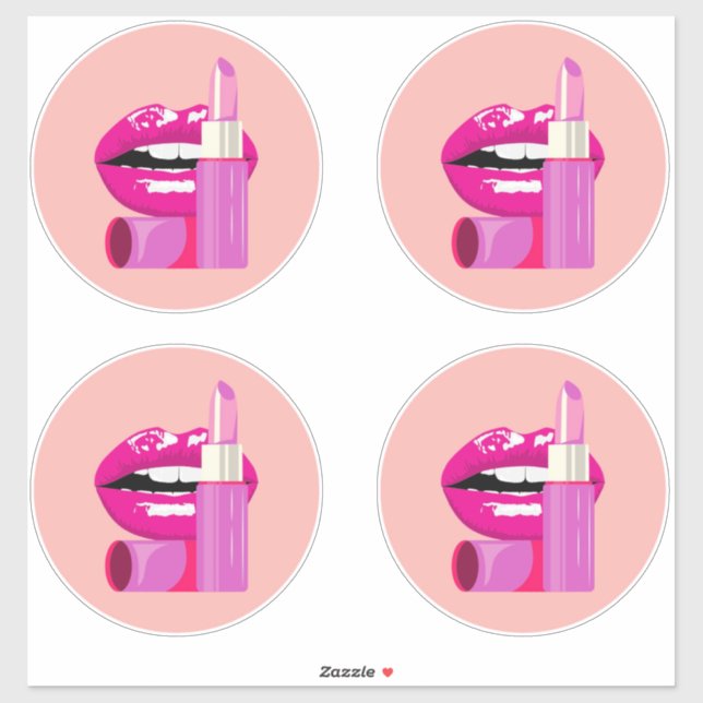 Sticker Lips (Feuille)