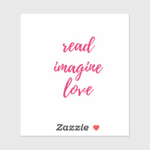 Sticker Lire les chevaliers de l'amour Imagine