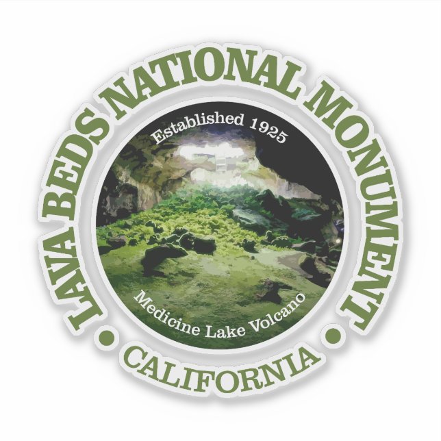 Sticker Lits de lave (NM) (Devant)