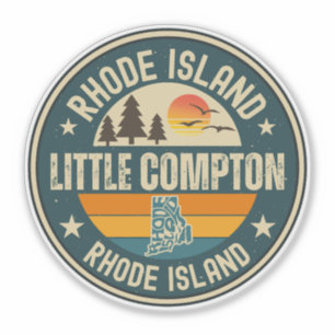Sticker Little Compton, Rhode Island