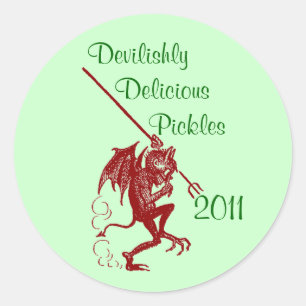 Sticker Little Devil Home Canning Cercles