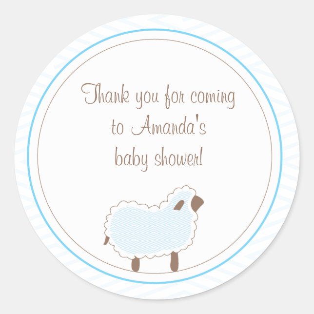 Sticker Little Lamb Faver (Devant)