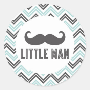 Sticker Little Man Mustache