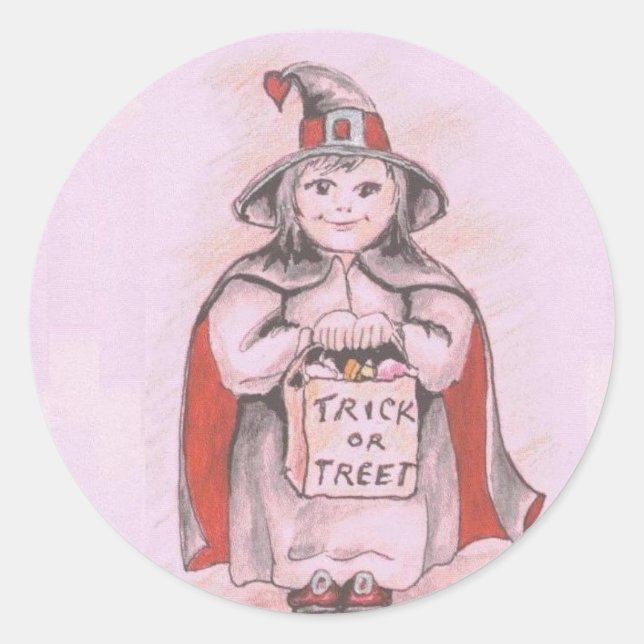 sticker Little Witch (Devant)