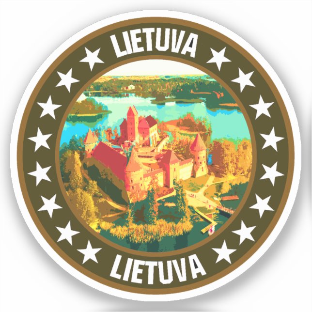 Sticker Lituanie (Recto)