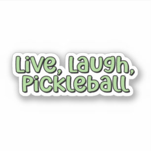 Sticker Live, Rire, Pickleball Green Pickleball