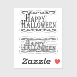 Sticker Livre de rebuts Halloween heureux