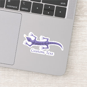 Sticker Lizard Mauve