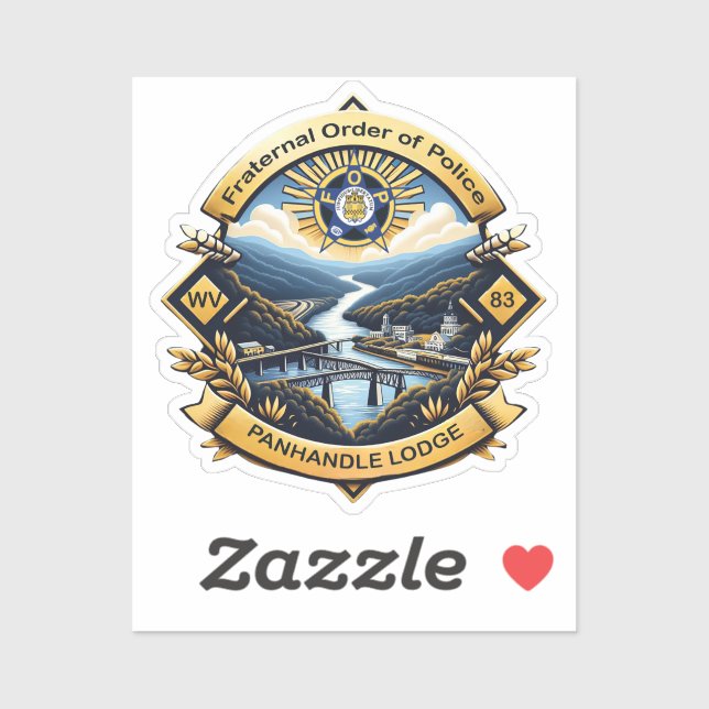 Sticker Lodge 83 (Feuille)