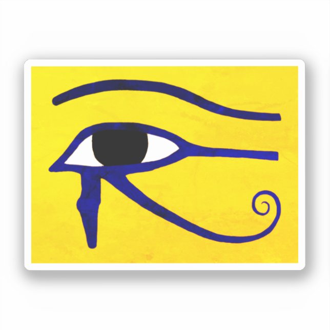 Sticker L'oeil de Horus (Recto)