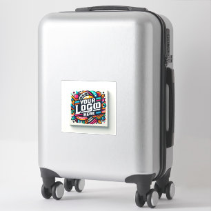 Sticker Logo bagagerie personnalisé, Valise vinyle étanche