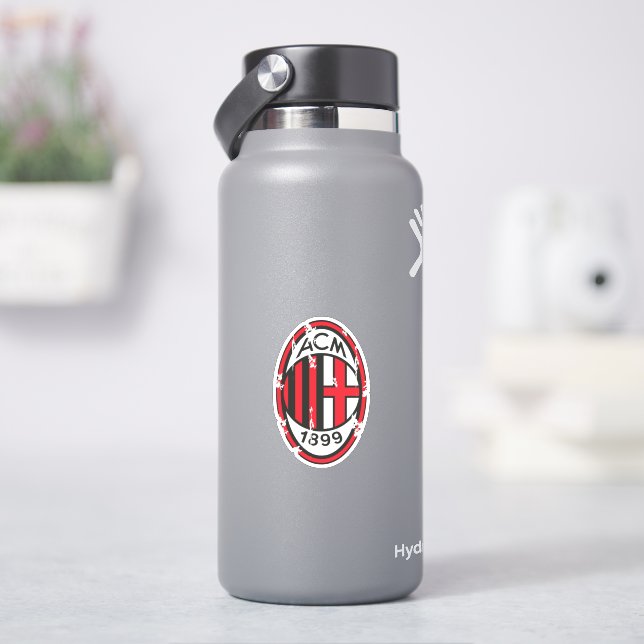 Sticker Logo classique Ac milan (HydroFlask)