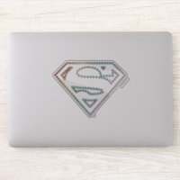 Logo de Supergirl Rainbow Outline