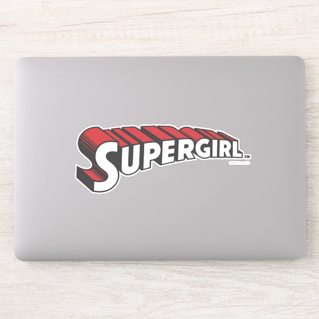 Sticker Logo de Supergirl Red and White (Ordinateur)