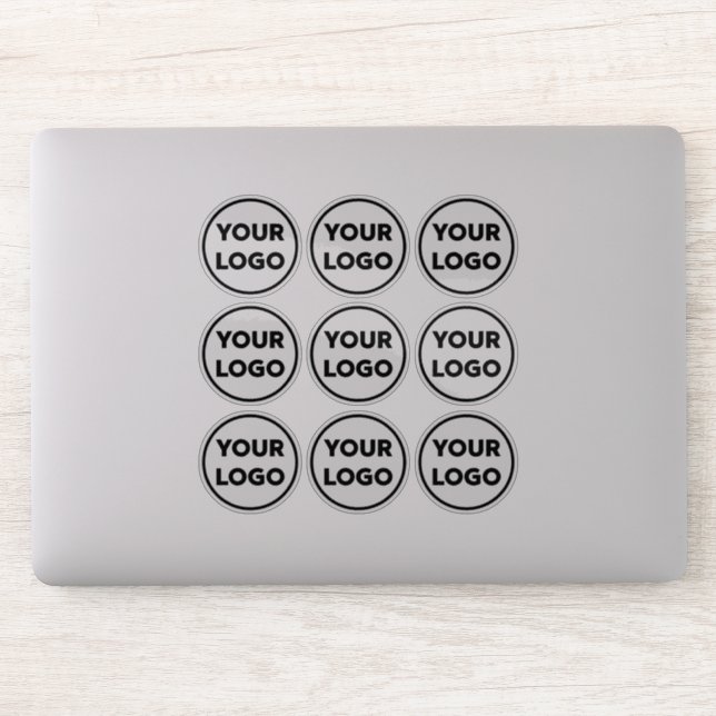 Sticker Logo de votre entreprise Arrière - plan transparen (Ordinateur)